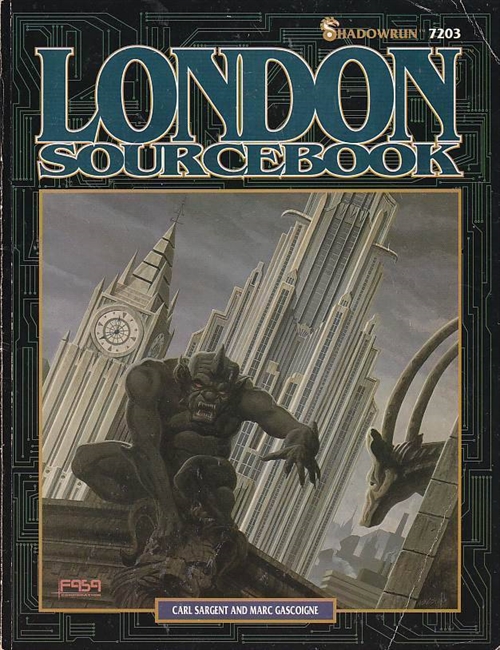 Shadowrun 1st - London Sourcebook (B-Grade) (Genbrug)